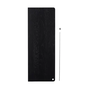 Estantería Stedge Add-on - Roble negro-acero cepillado - Woud