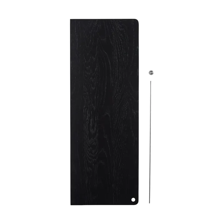 Estantería Stedge Add-on - Roble negro-acero cepillado - Woud