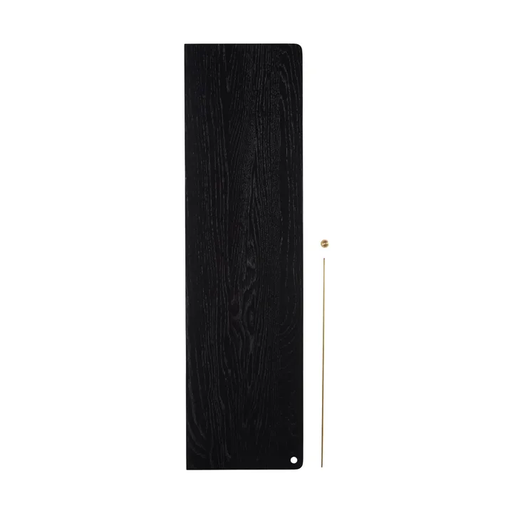 Estantería Stedge Add-on - Roble negro-latón - Woud