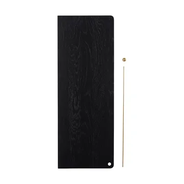 Estantería Stedge Add-on - Roble negro-latón - Woud