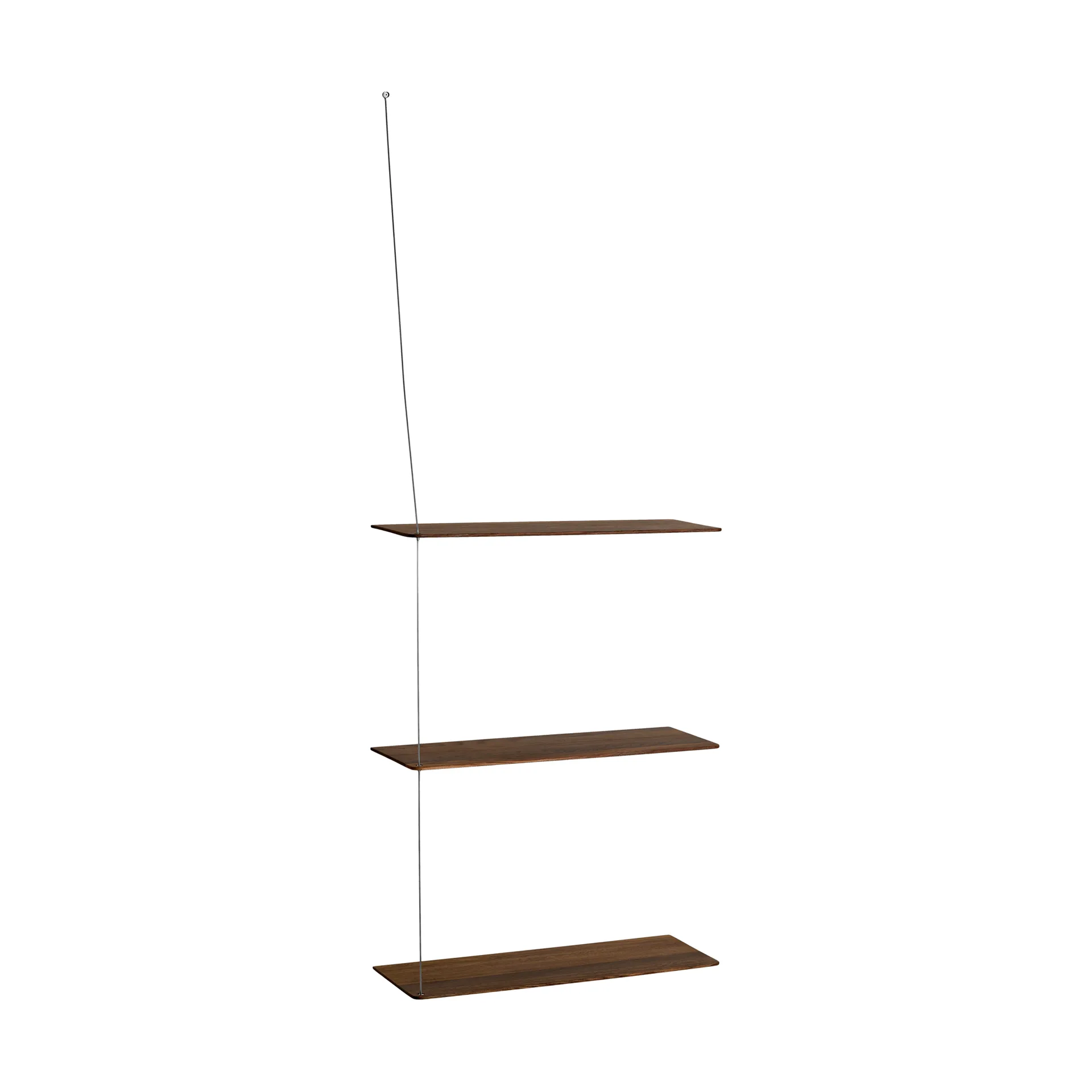Estantería Stedge, Roble ahumado-acero cepillado, 60 cm, 3 estantes Woud Estantería Stedge, Roble ahumado-acero cepillado, 60 cm, 3 estantes Woud