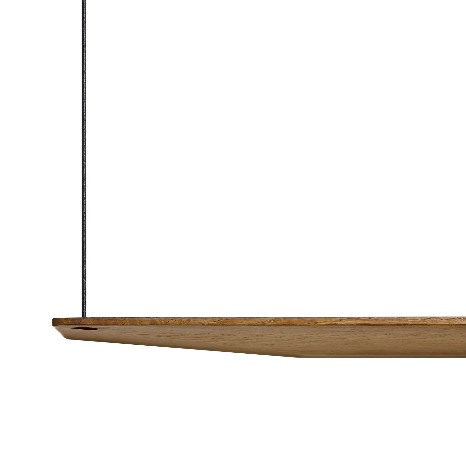 Estantería Stedge, Roble ahumado-negro, 80 cm, 2 estantes Woud