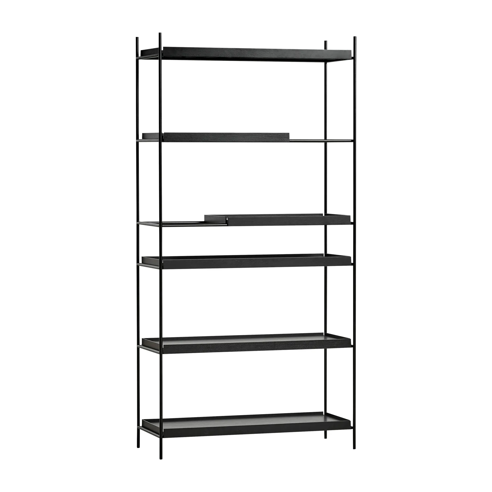 Estantería Tray alta roble, 100x201 cm, Style 2 Woud