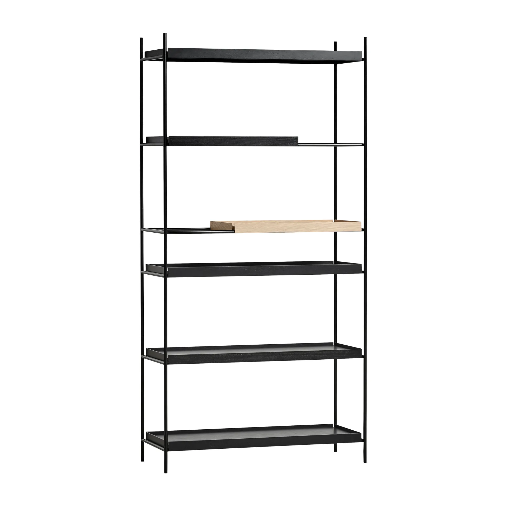 Estantería Tray alta roble, 100x201 cm, Style 6 Woud