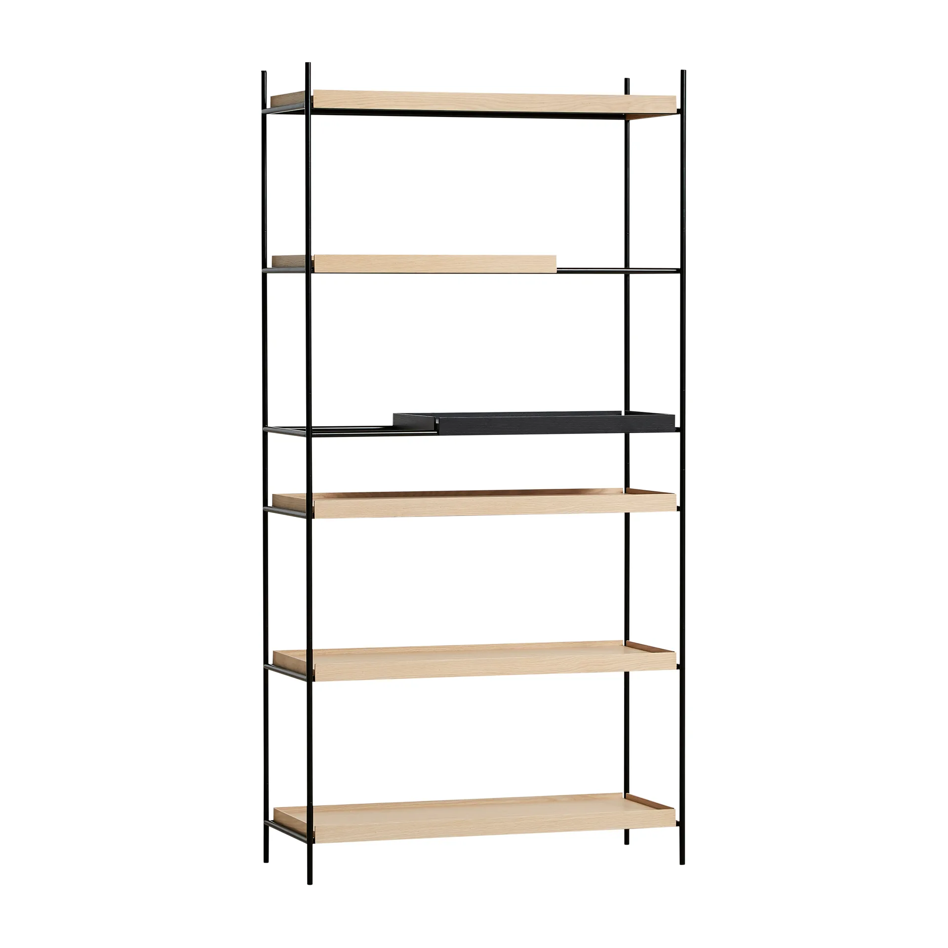 Estantería Tray alta roble, 100x201 cm, Style 7 Woud