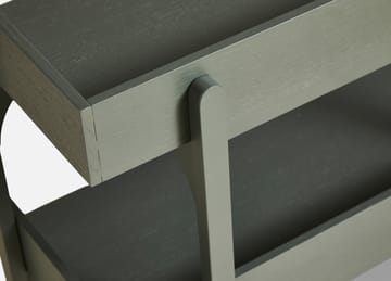 Estantería Utility 82,5x84,5 cm - Dustry green - Woud