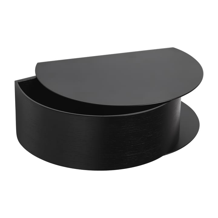 Estantería Wallie, negro Woud