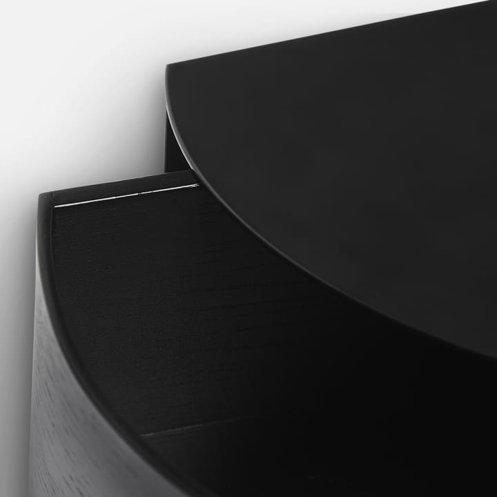 Estantería Wallie, negro Woud
