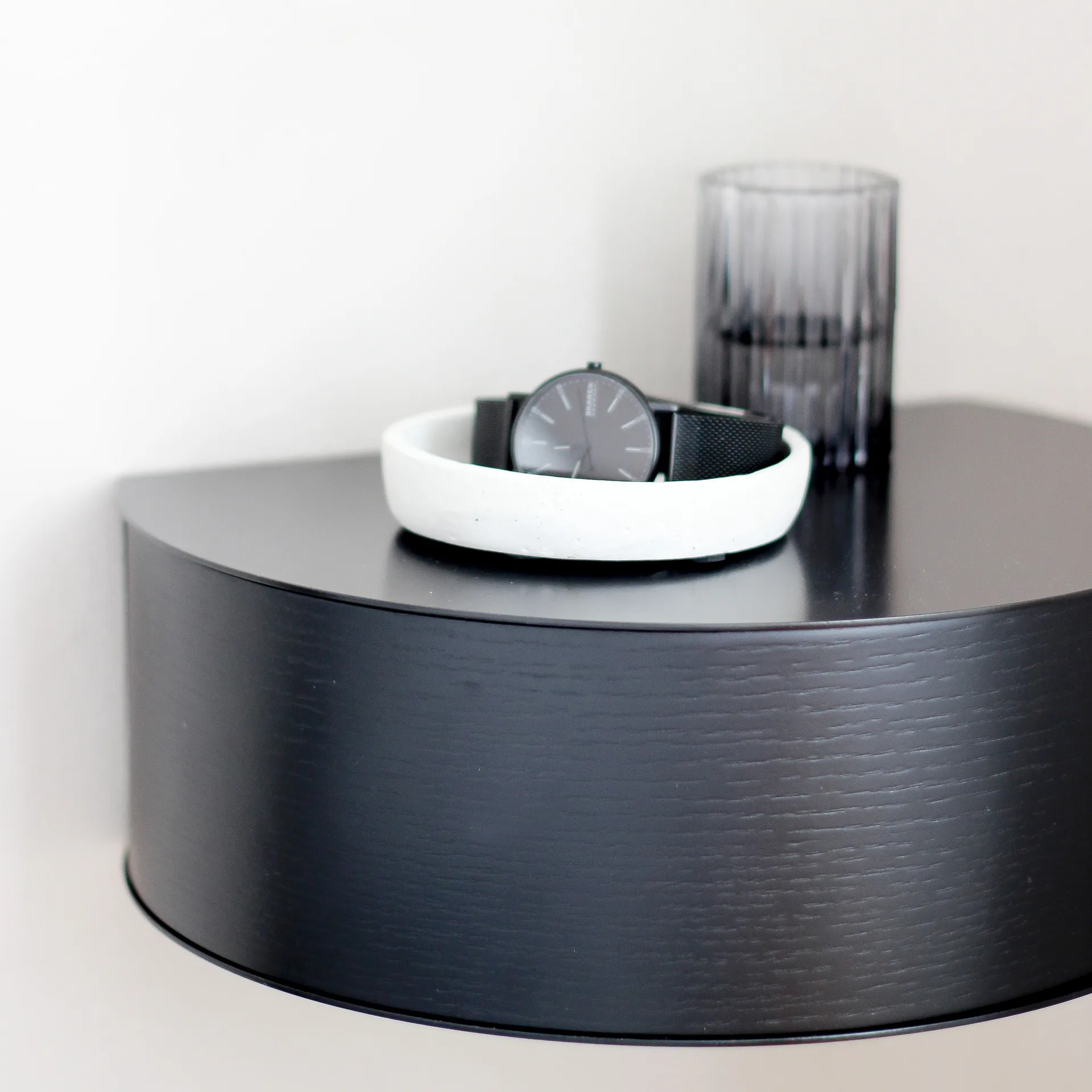 Estantería Wallie, negro Woud