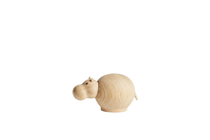 Figura de madera Hibo hipopótamo, Small Woud