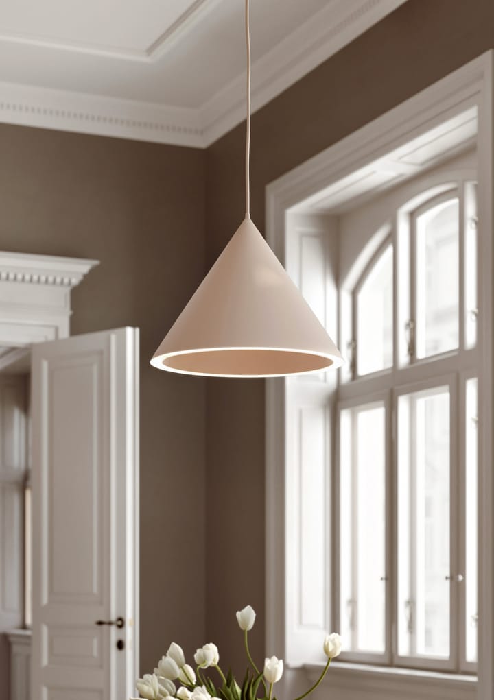 Lámpara colgante Annular large, Beige Woud