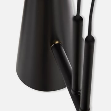 Lámpara colgante Cono 2 pantallas - negro - Woud