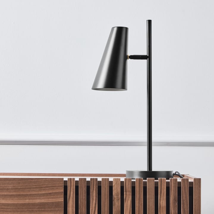 Lámpara de mesa Cono, negro Woud