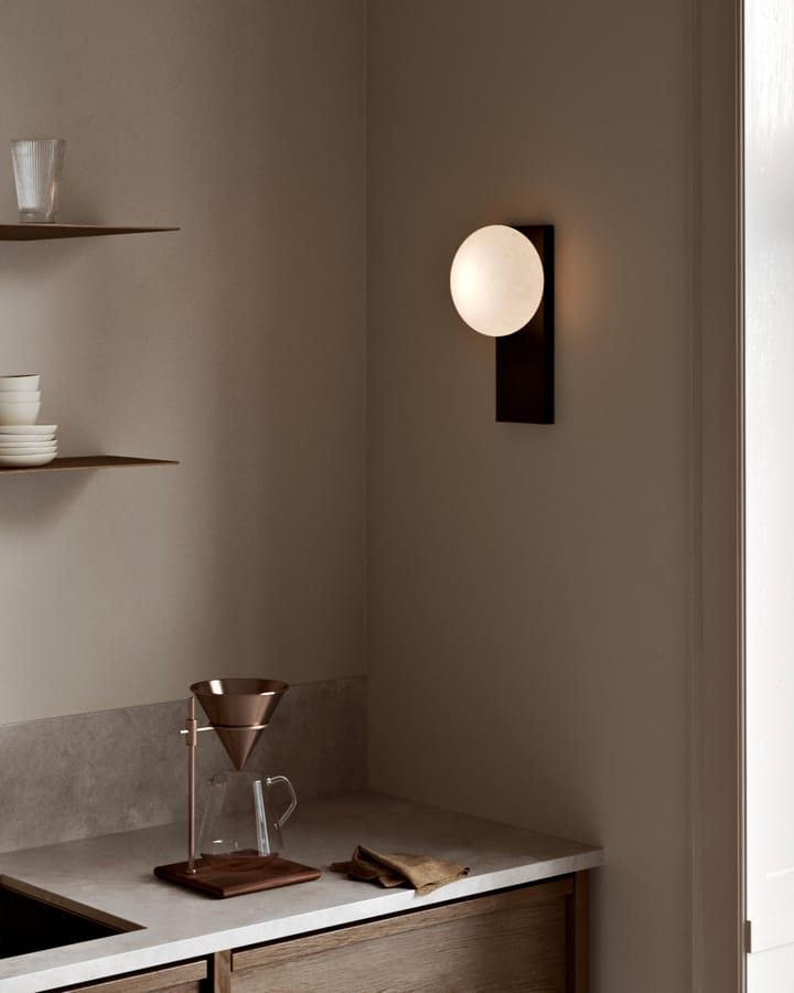 Lámpara de mesa/ lámpara de pared Dew, Black Woud