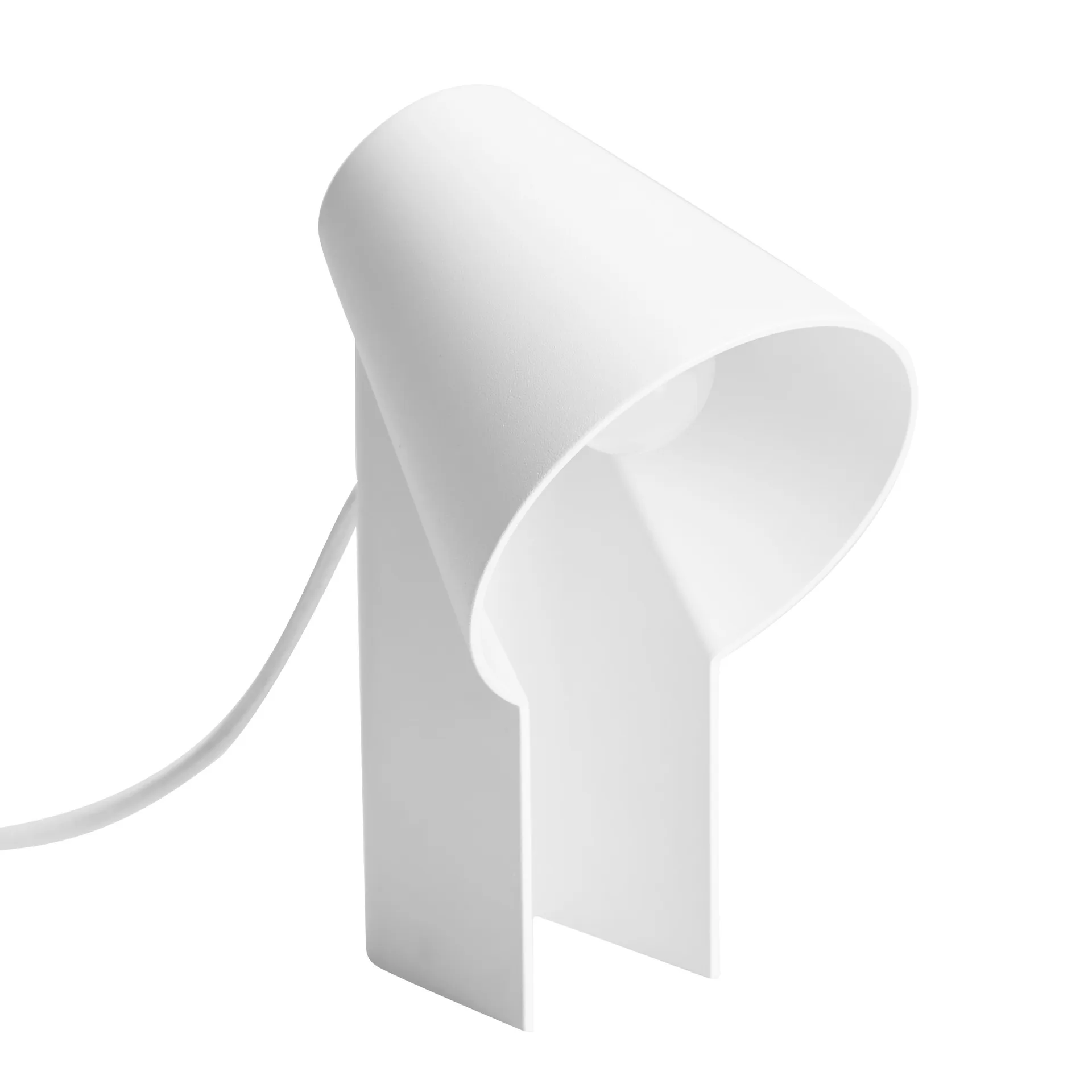 Lámpara de mesa Study, blanco mate Woud