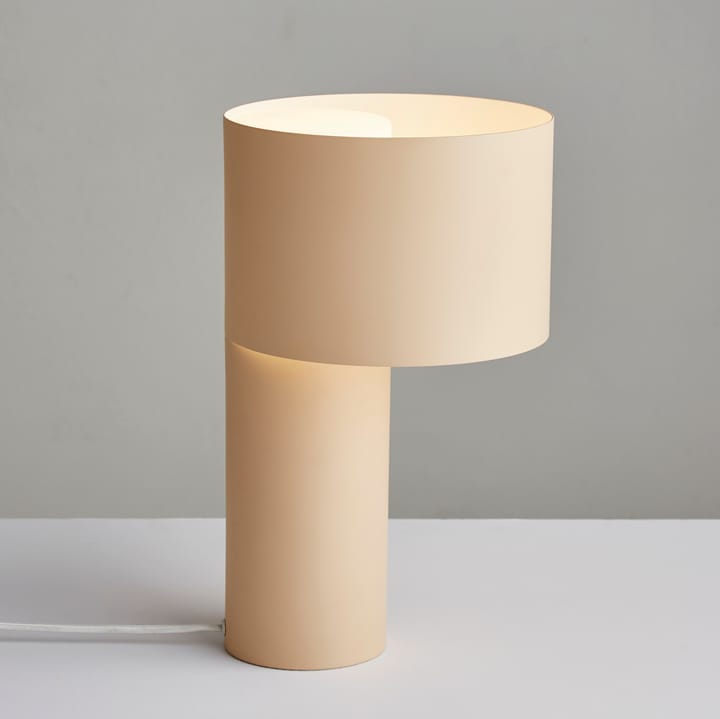 Lámpara de mesa Tangent, arena Woud