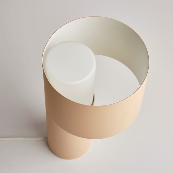 Lámpara de mesa Tangent, arena Woud
