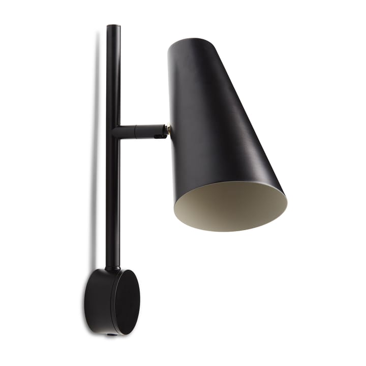 Lámpara de pared Cono, negro Woud