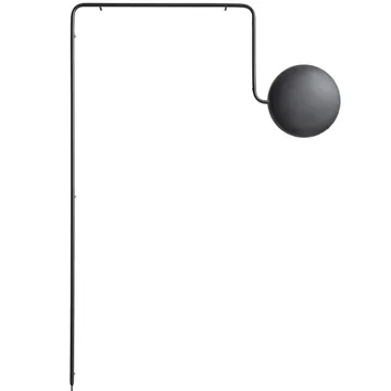Lámpara de pared Mercury - negro - Woud