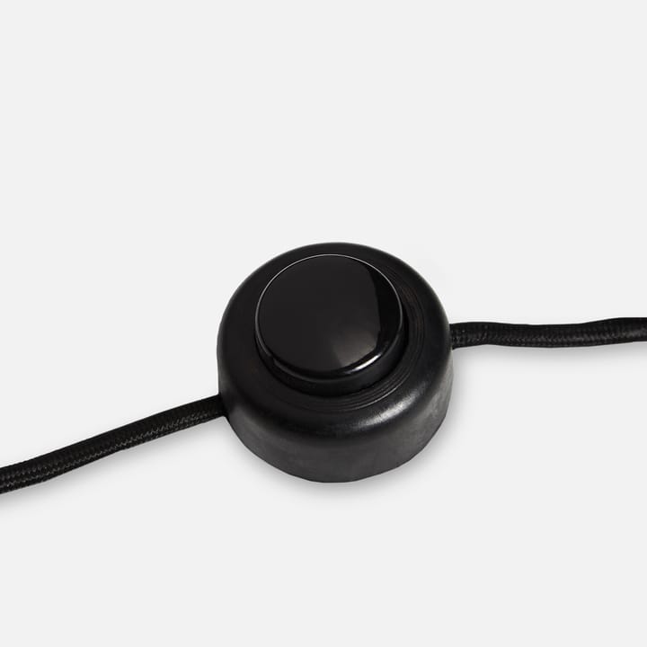 Lámpara de pie Cono, Negro Woud