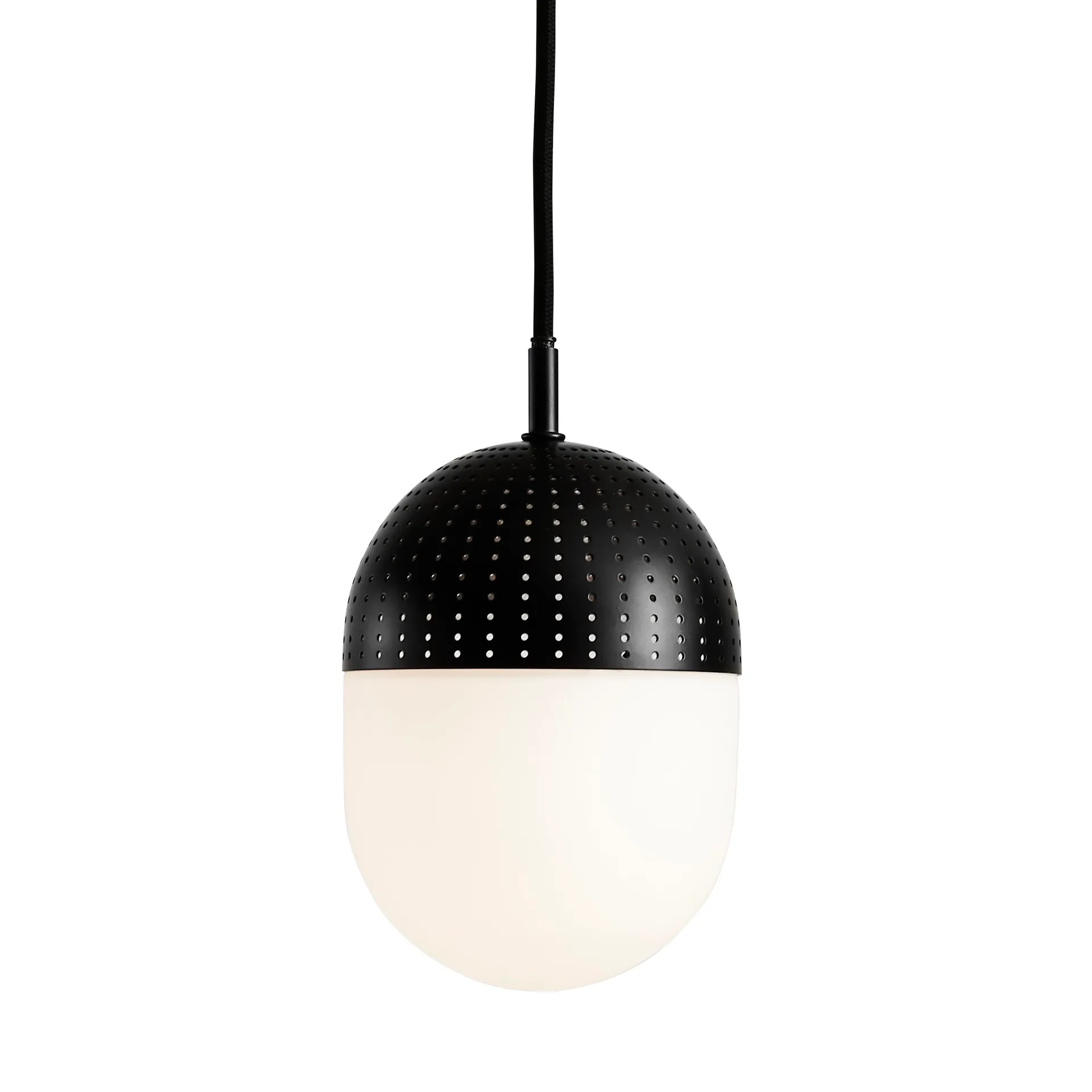 Lámpara de techo Dot M, negro Woud