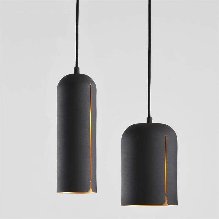 Lámpara de techo Gap corta, negro Woud