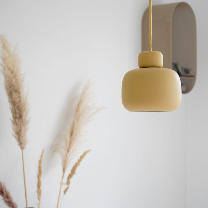 Lámpara de techo Stone S, amarillo mostaza Woud
