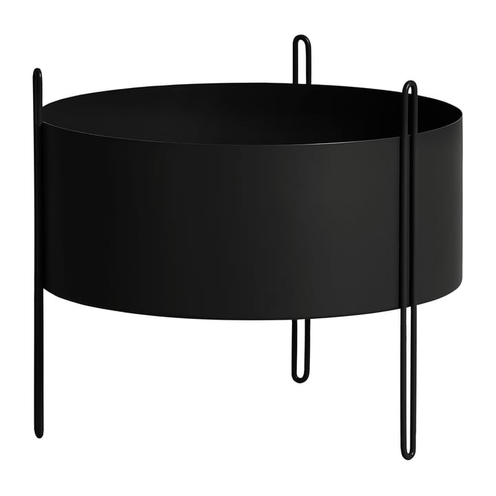 Maceta Pidestall mediana Ø40 cm - negro - Woud