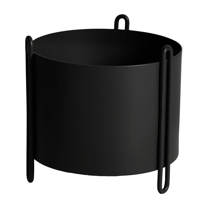 Maceta Pidestall S Ø15 cm - negro - Woud