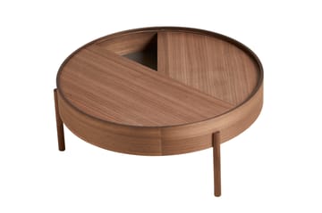 Mesa auxiliar Arc Ø89 cm - Nogal - Woud