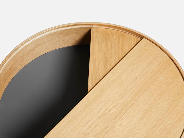 Mesa auxiliar Arc, roble aceitado Woud