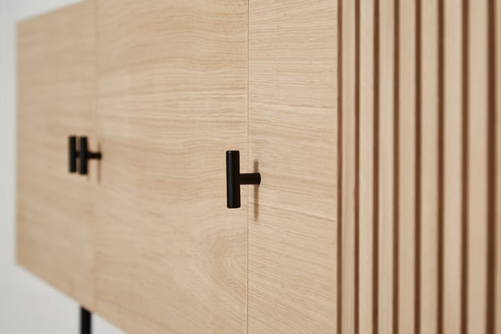 Mesa auxiliar Array, 180 cm, Roble pigmentado blanco Woud