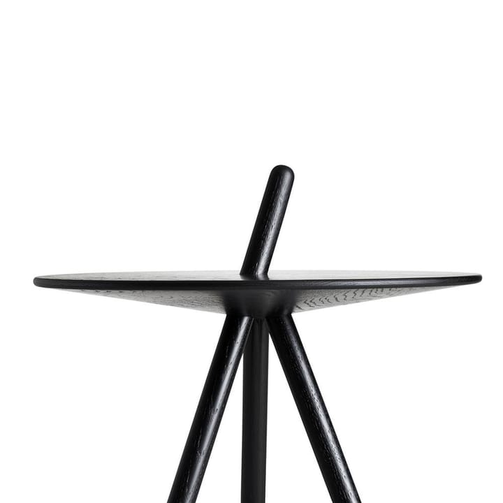 Mesa auxiliar Come Here, roble revestimiento negro Woud