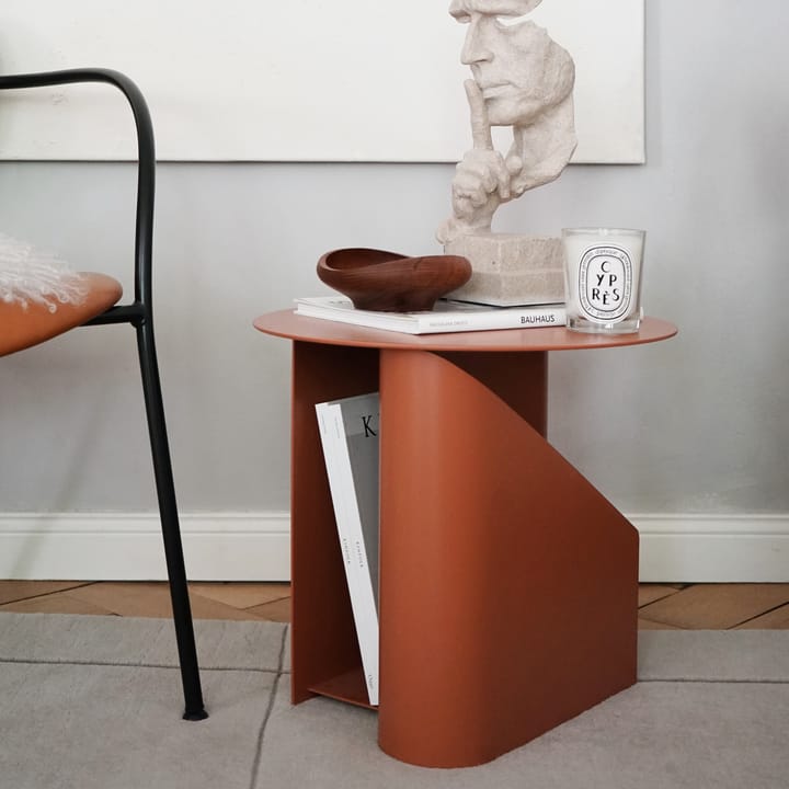 Mesa auxiliar Sentrum, Burnt orange Woud