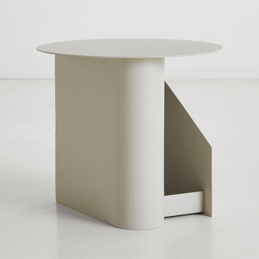 Mesa auxiliar Sentrum, gris Woud