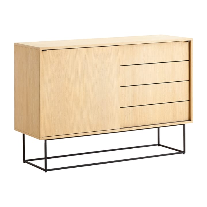 Mesa auxiliar Virka, alto 120 cm - Roble - Woud