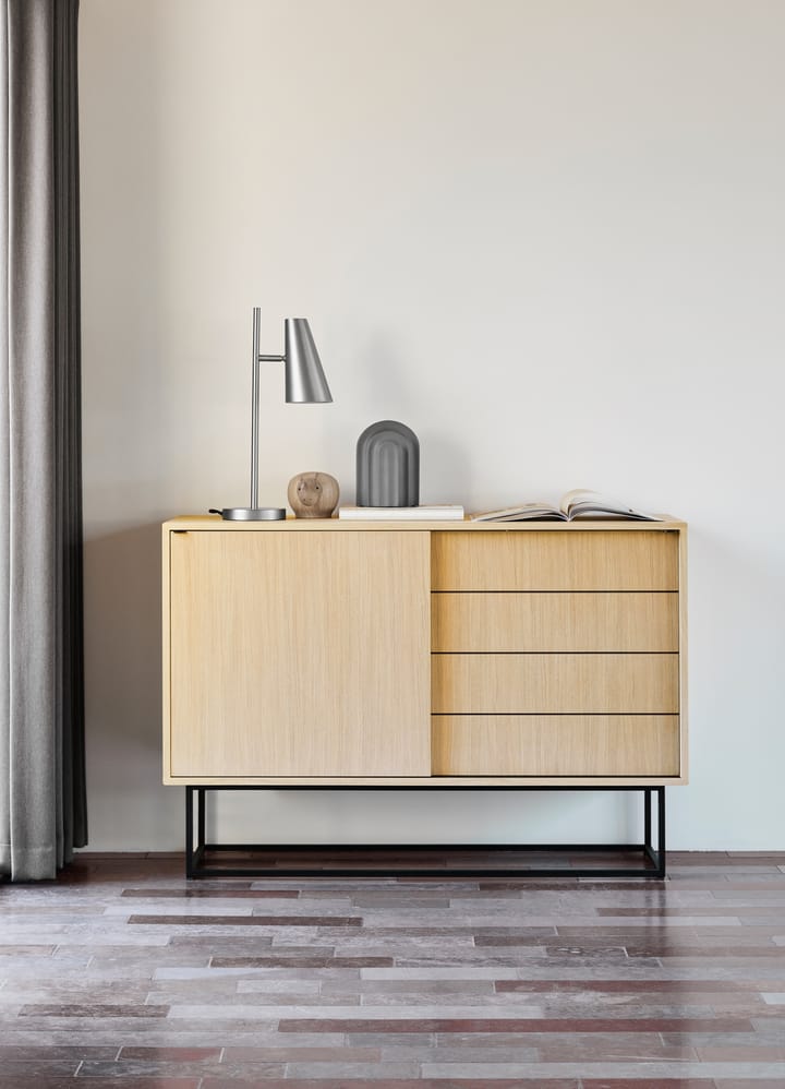 Mesa auxiliar Virka, alto 120 cm, Roble Woud
