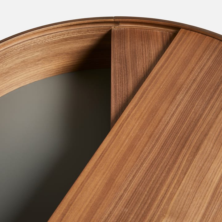 Mesa de centro Arc Ø66 cm, Nogal Woud