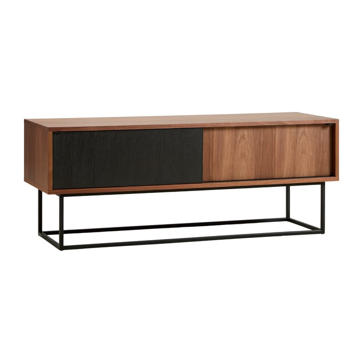 Mueble TV Virka - Negro - nogal - Woud