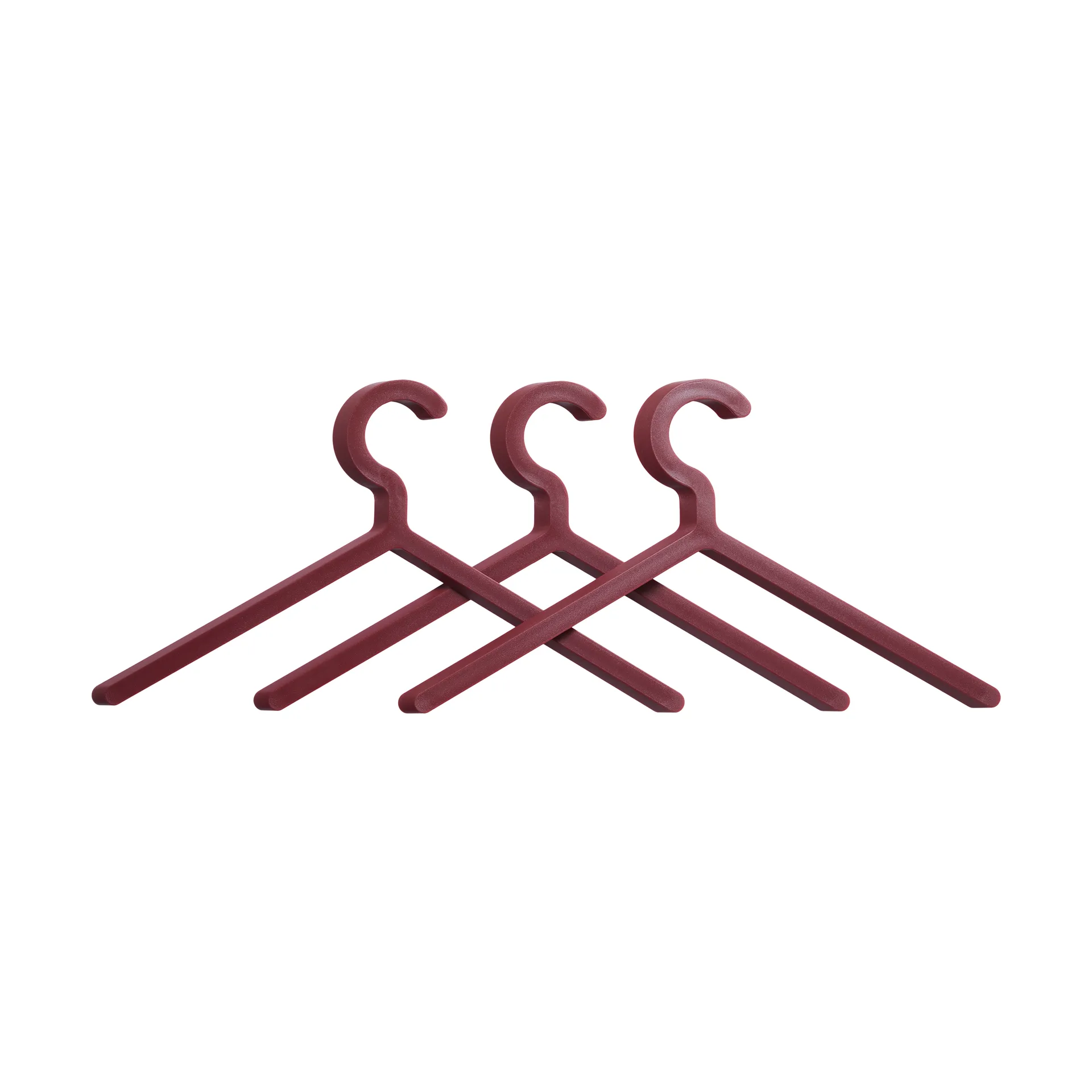 Percha Illusion, 3-pack, Deep red Woud