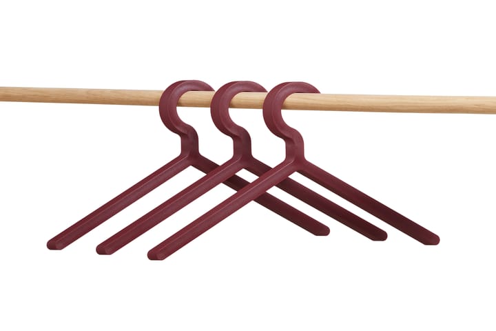 Percha Illusion, 3-pack, Deep red Woud