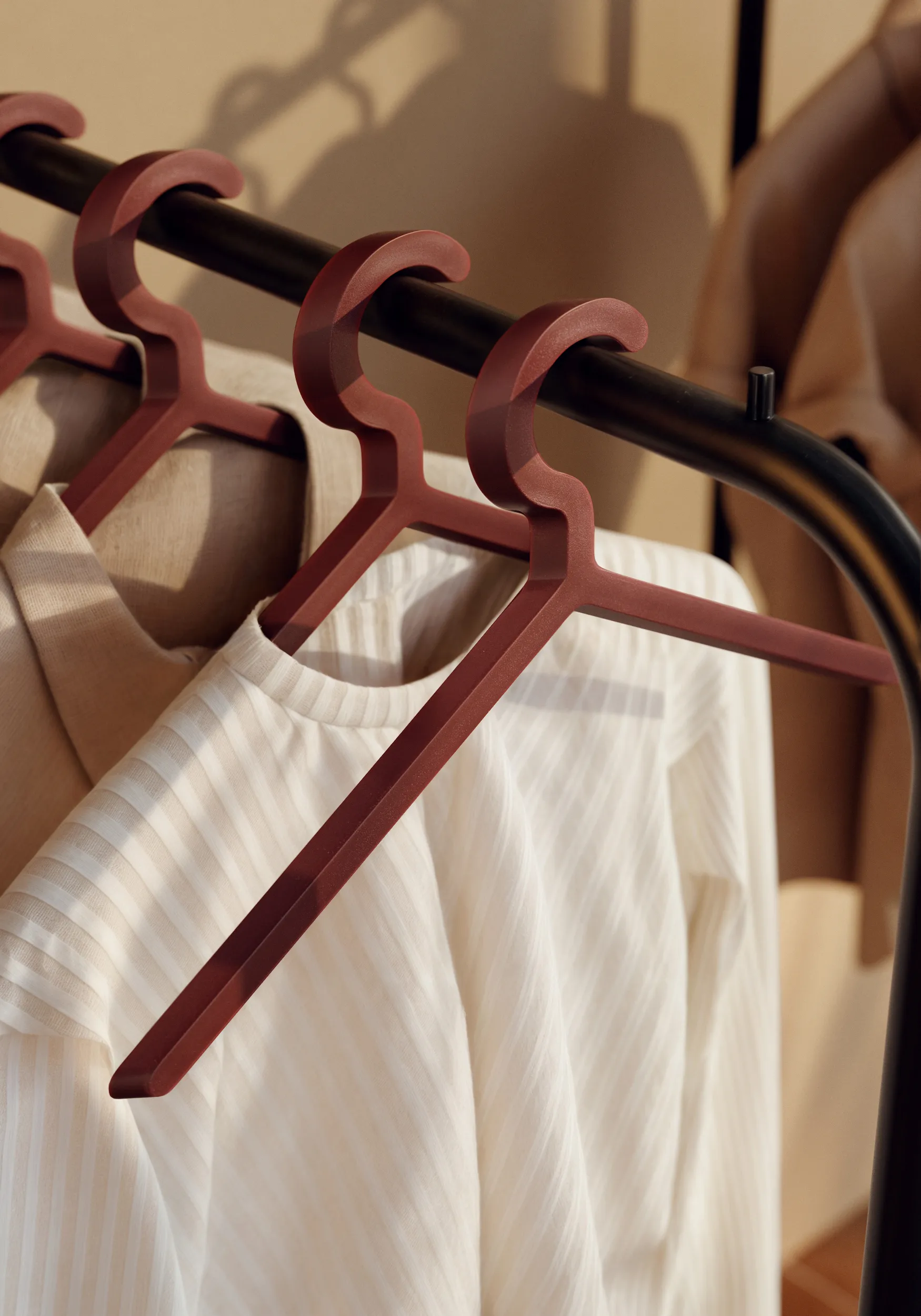 Percha Illusion, 3-pack, Deep red Woud