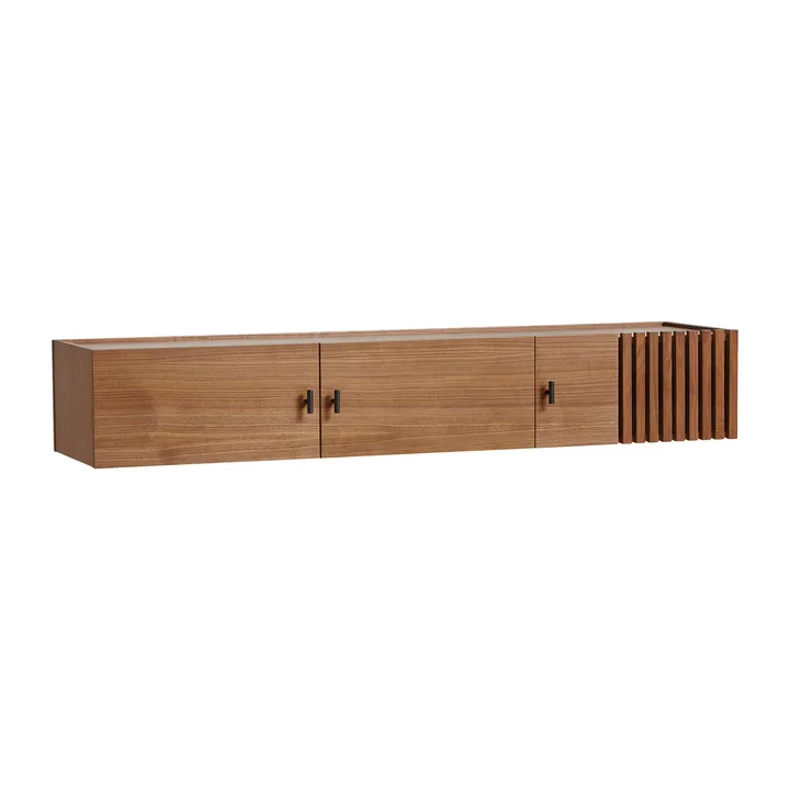 Sideboard de pared Array, 150 cm - Nogal - Woud