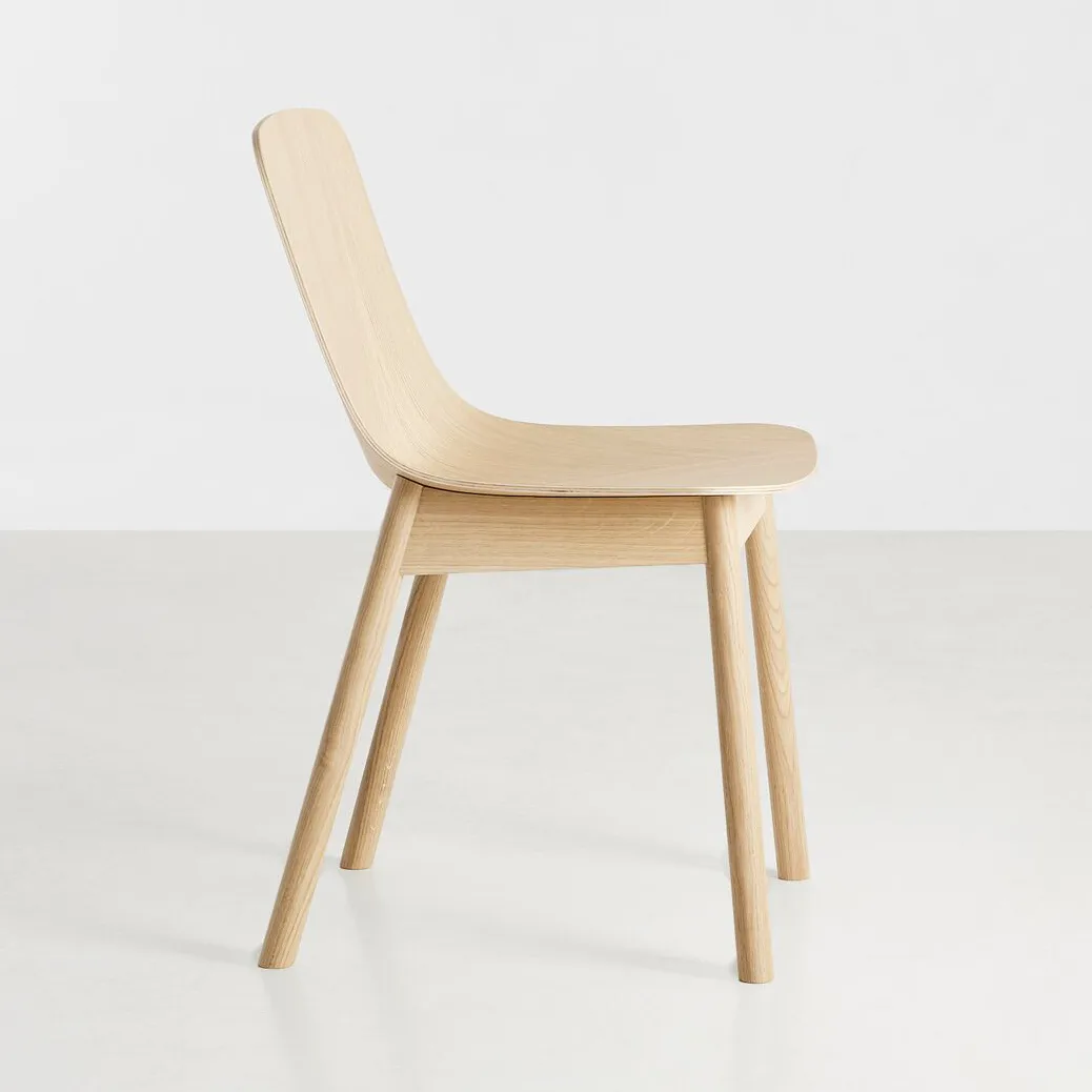 Silla de comedor Mono, Roble aceitado Woud