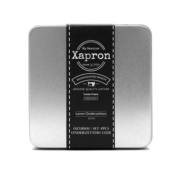 4 Posavasos Cuba - Black - Xapron