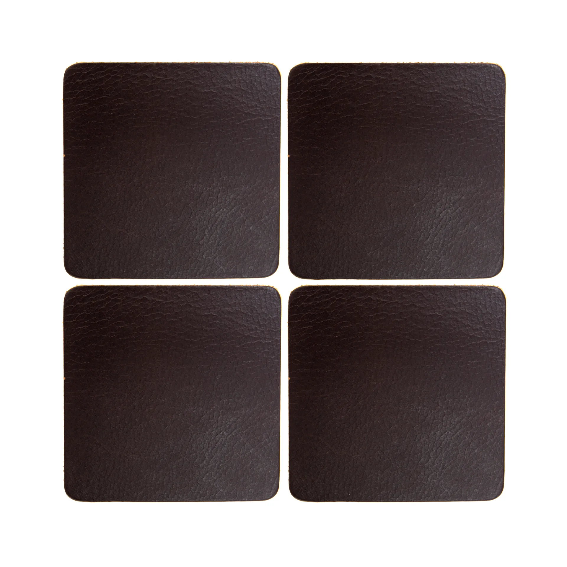 4 Posavasos Cuba, Brown Xapron