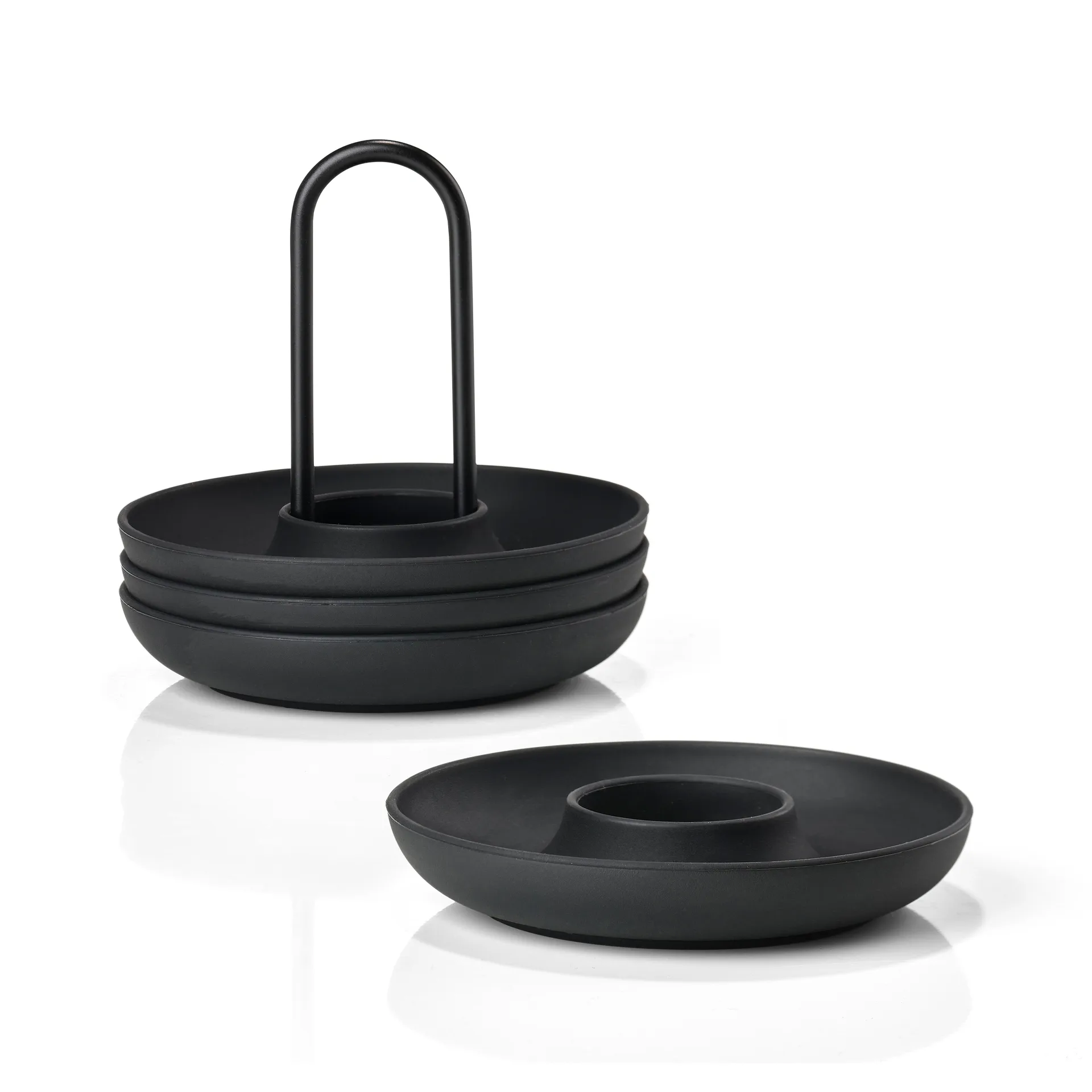 4 Hueveras con soporte Singles, Black Zone Denmark