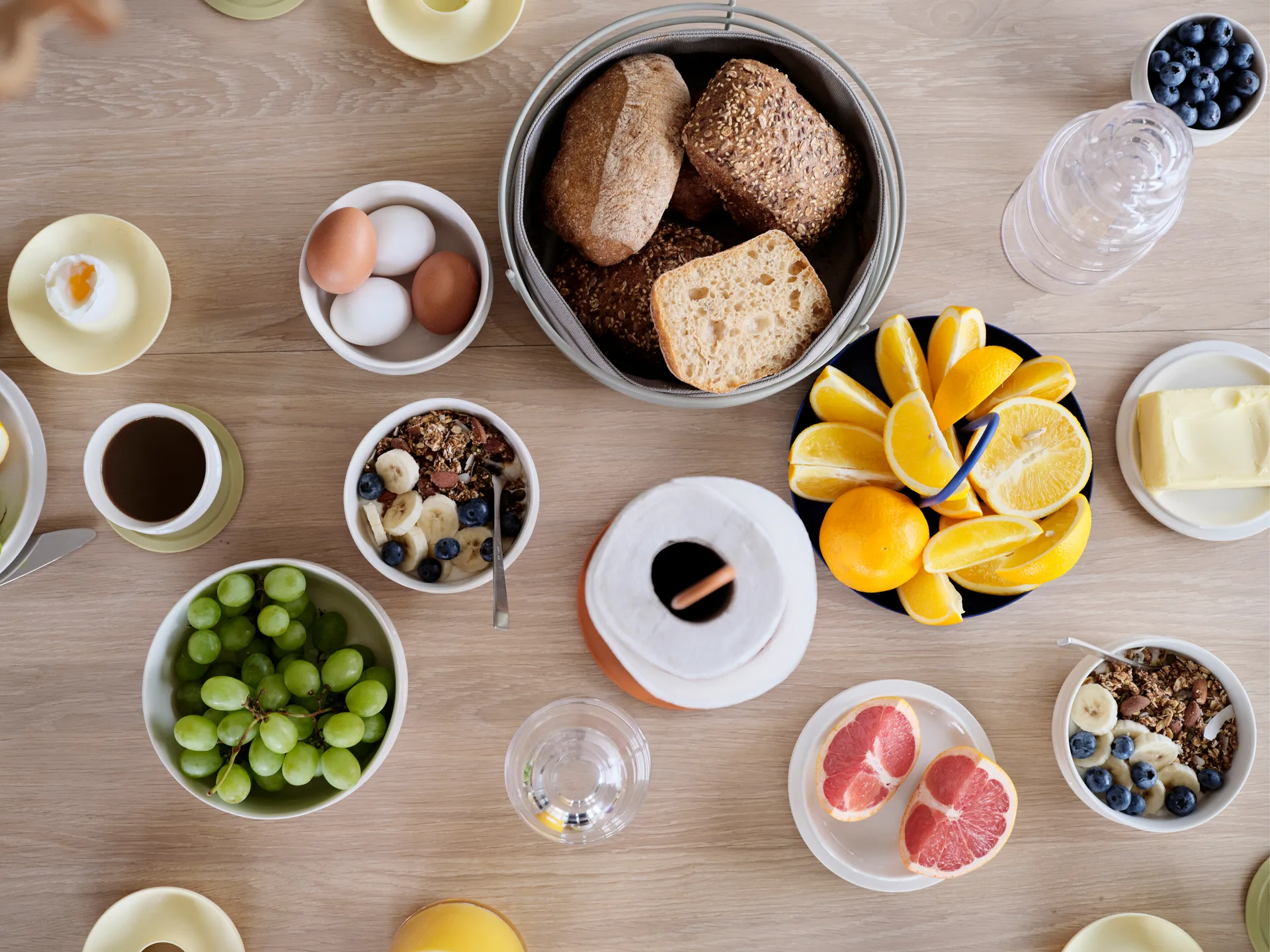 4 Hueveras con soporte Singles, Limestone Zone Denmark