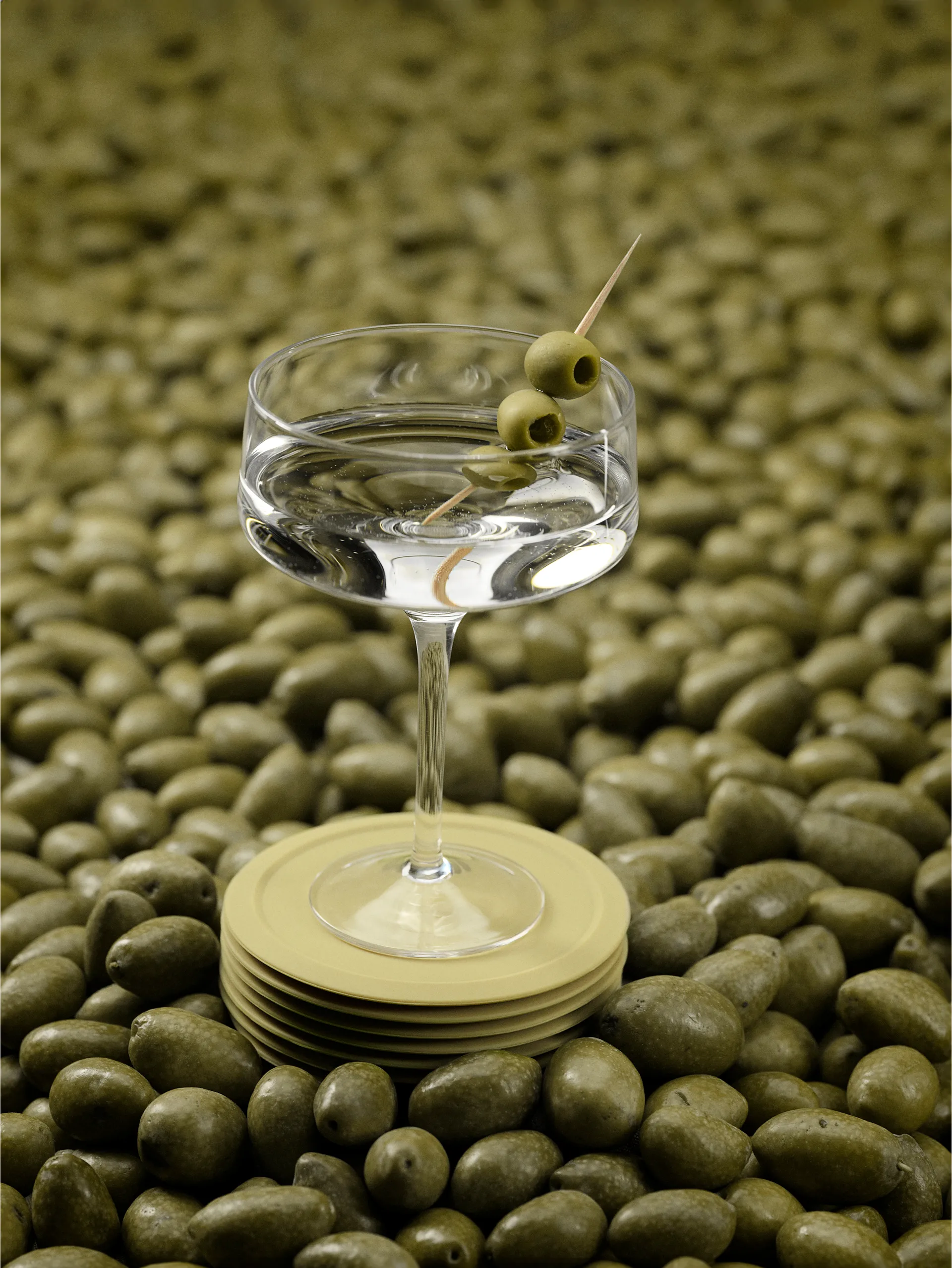 6 Posavasos con soporte Singles, Leroble Green Zone Denmark