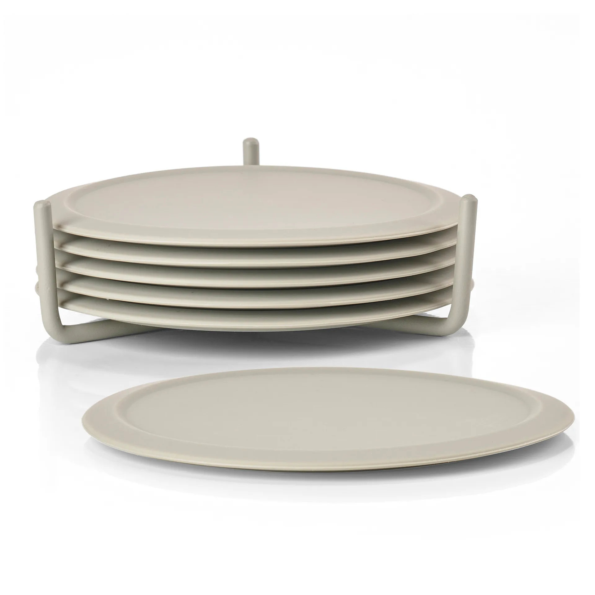 6 Posavasos con soporte Singles, Mud Zone Denmark